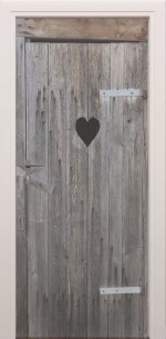 XL deursticker toiletdeur